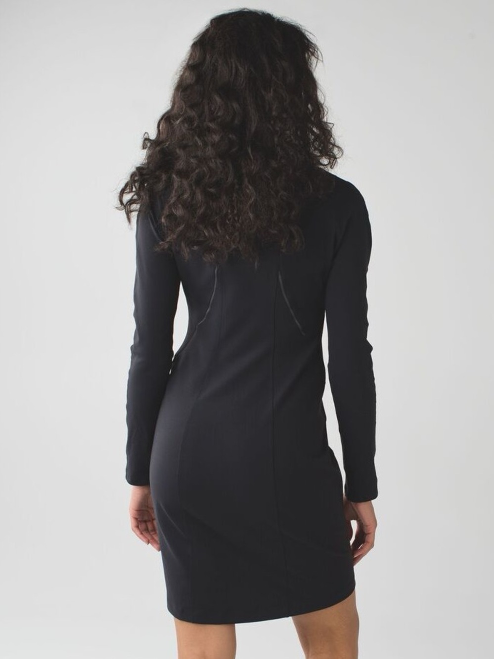 016 LULULEMON Black Long sleeve Dress